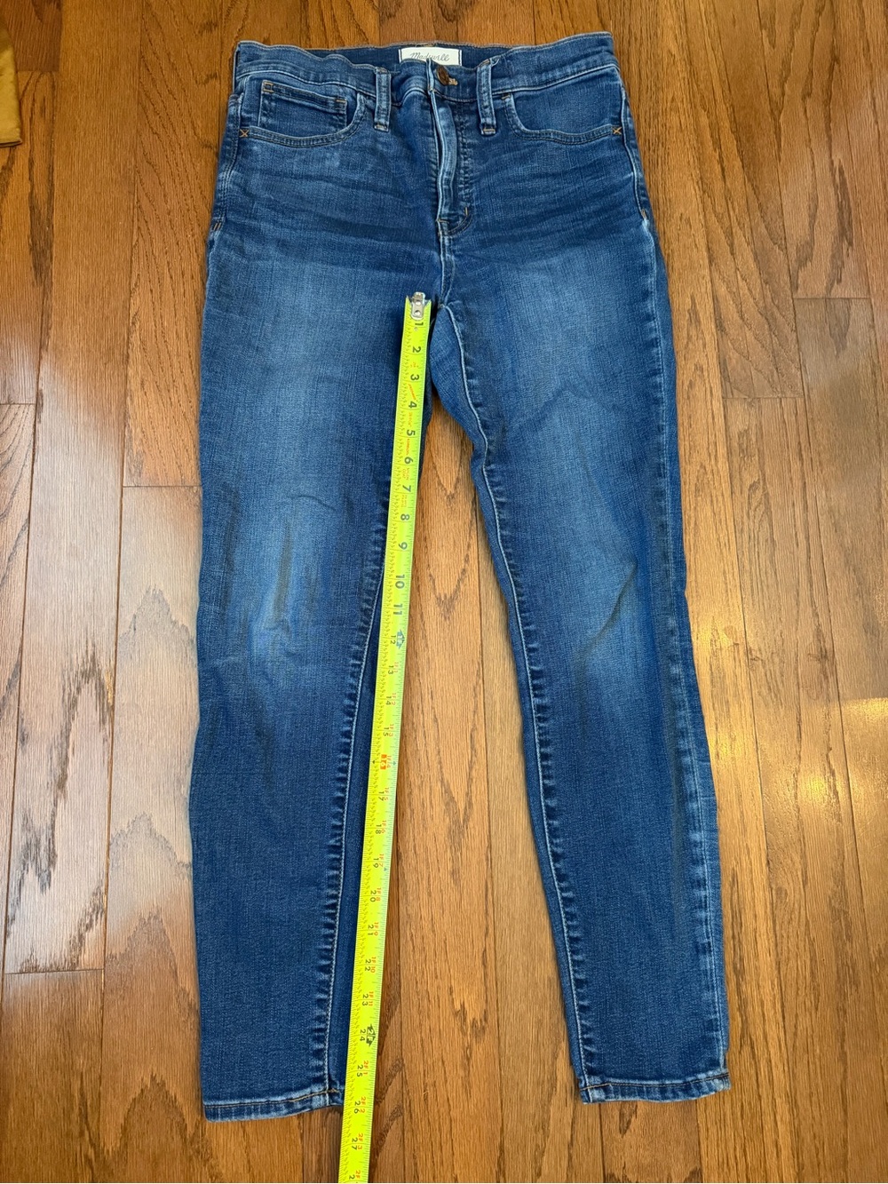 Madewell Classic High-Rise Women's Skinny Jeans in Medium Blue